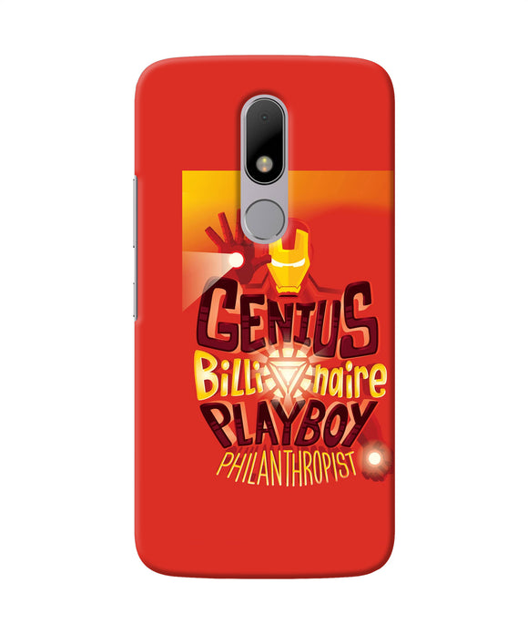 Ironman Quote Moto M Back Cover