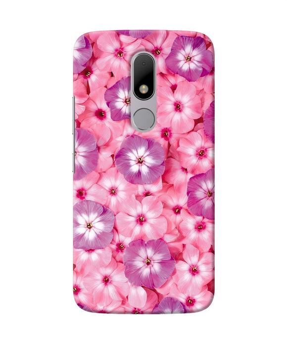 Natural Pink Flower Moto M Back Cover