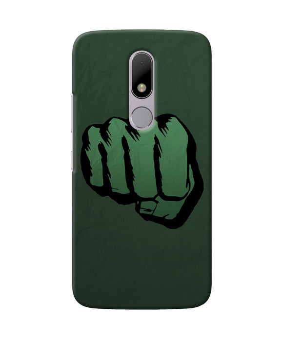 Hulk Smash Logo Moto M Back Cover