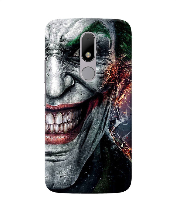 Joker Half Face Moto M Back Cover