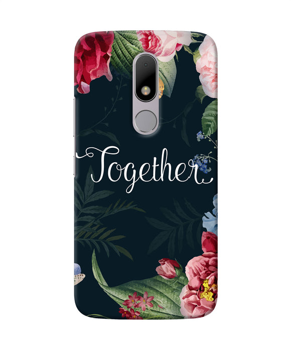 Together Flower Moto M Back Cover