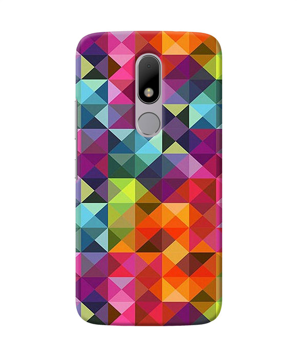 Abstract Triangle Pattern Moto M Back Cover