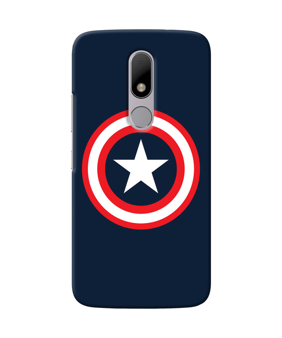 Captain America Logo Moto M Back Cover