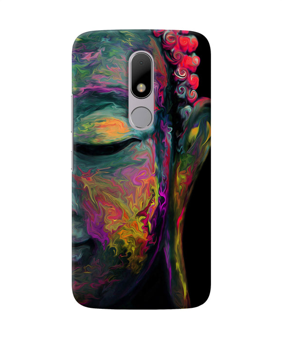 Buddha Face Painting Moto M Back Cover