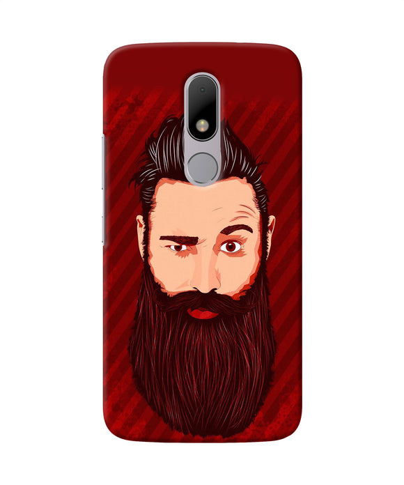 Beardo Character Moto M Back Cover