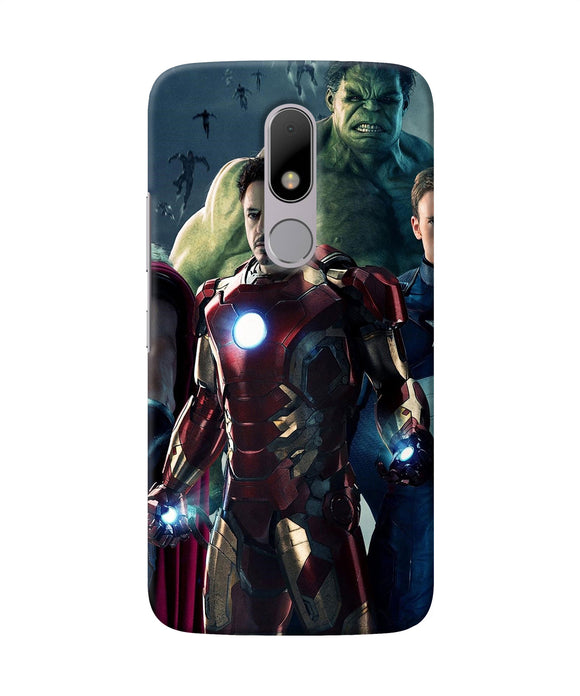 Ironman Hulk Space Moto M Back Cover
