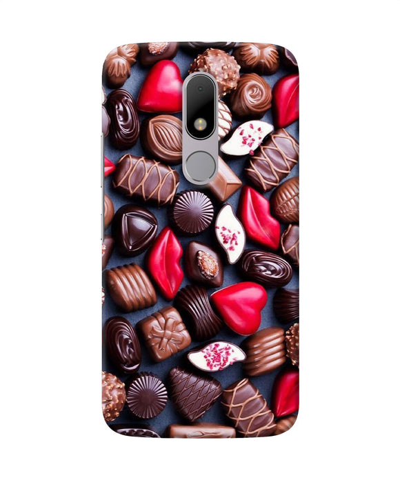 Valentine Special Chocolates Moto M Back Cover