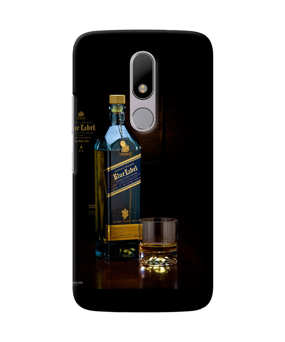 Blue Lable Scotch Moto M Back Cover