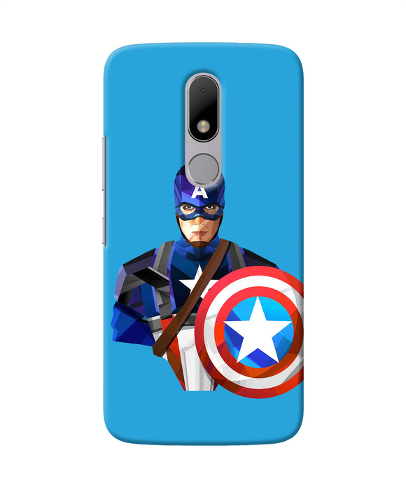 Captain America Character Moto M Back Cover