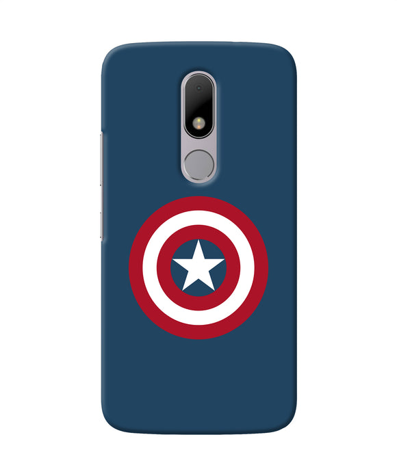 Captain America Logo Moto M Back Cover