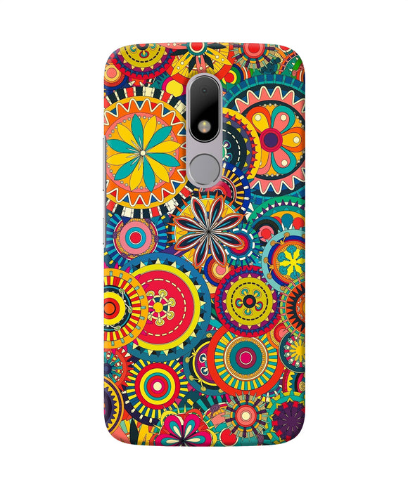 Colorful Circle Pattern Moto M Back Cover