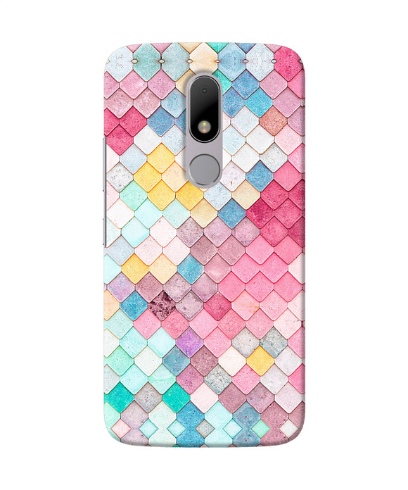 Colorful Fish Skin Moto M Back Cover