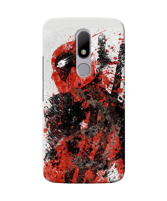 Deadpool Rugh Sketch Moto M Back Cover