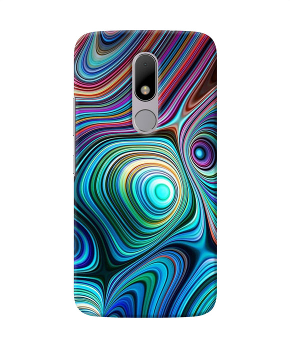 Abstract Coloful Waves Moto M Back Cover