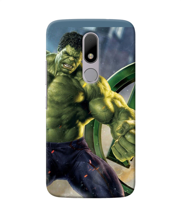 Angry Hulk Moto M Back Cover