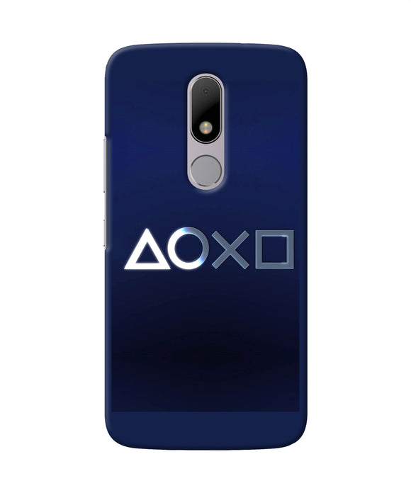 Aoxo Logo Moto M Back Cover
