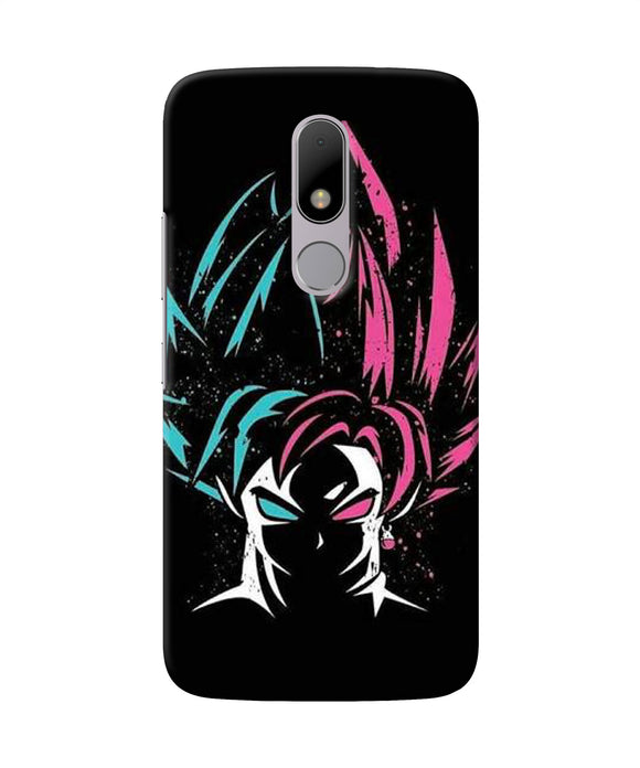 Vegeta Goku Moto M Back Cover