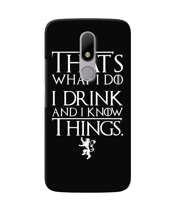 Got Quote Moto M Back Cover