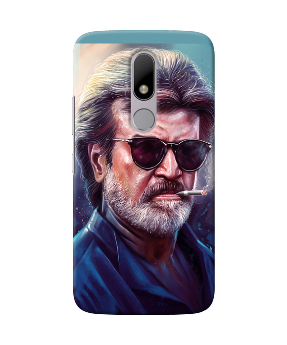 Rajnikant Smoking Moto M Back Cover