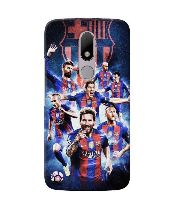 Messi Fcb Team Moto M Back Cover