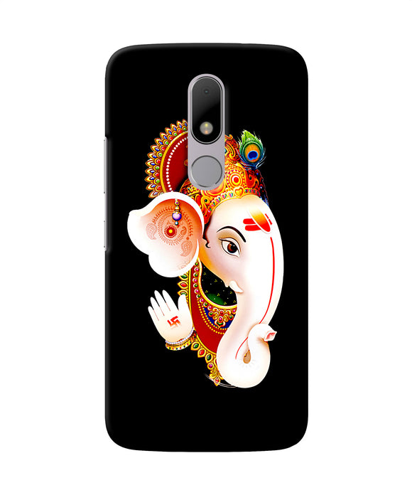 Lord Ganesh Face Moto M Back Cover