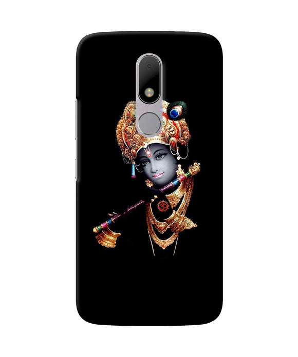 Lord Krishna With Fluet Moto M Back Cover