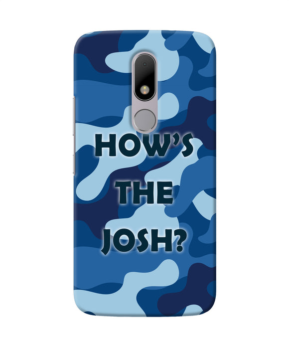Hows The Josh Moto M Back Cover