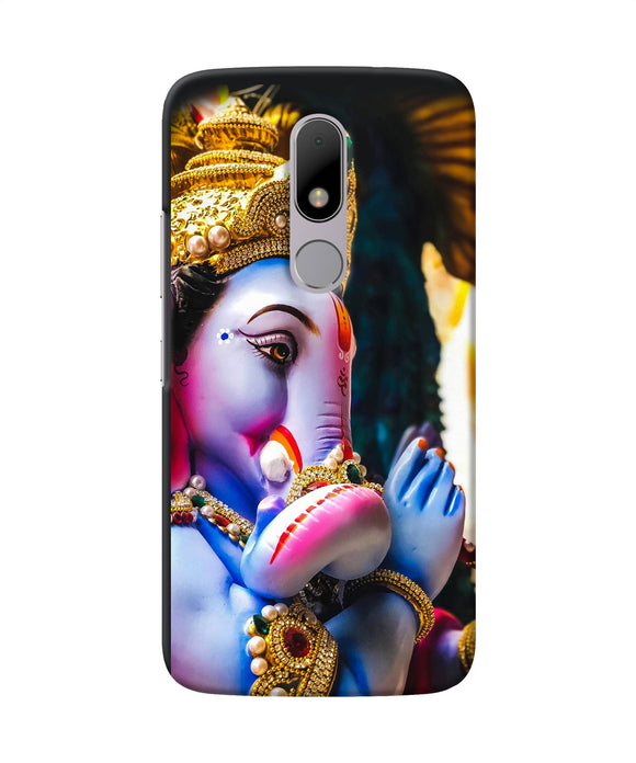 Lord Ganesh Statue Moto M Back Cover