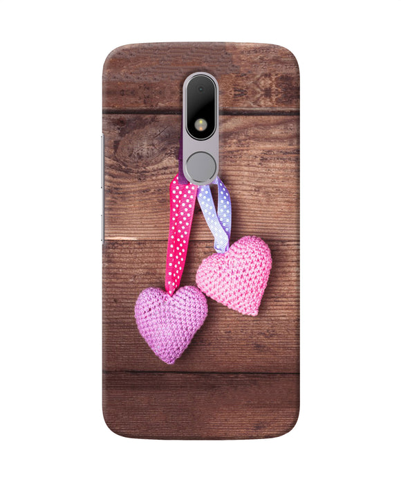 Two Gift Hearts Moto M Back Cover