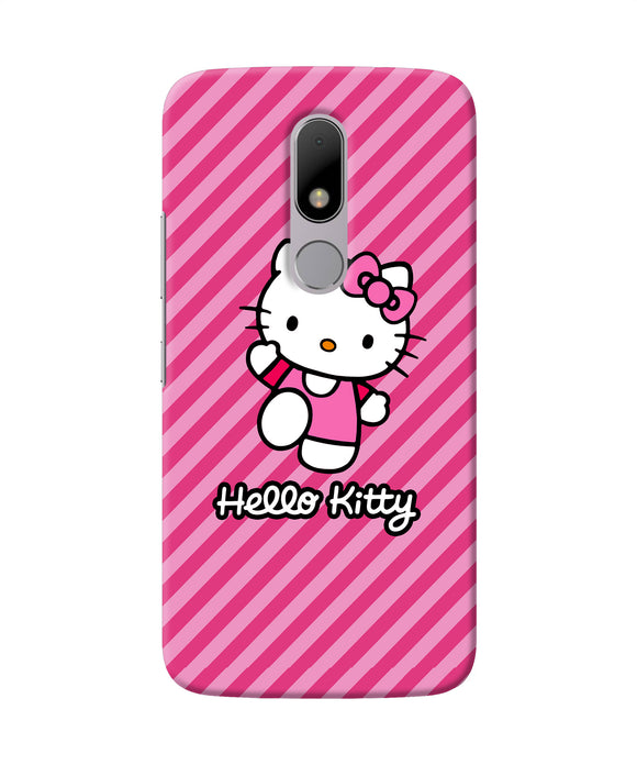 Hello Kitty Pink Moto M Back Cover