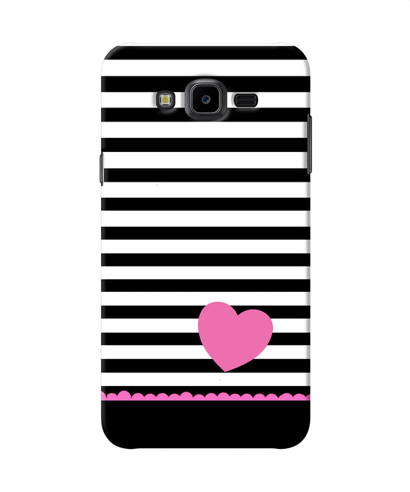 Abstract Heart Samsung J7 Nxt Back Cover