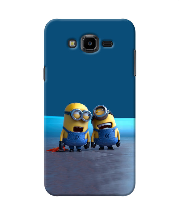 Minion Laughing Samsung J7 Nxt Back Cover
