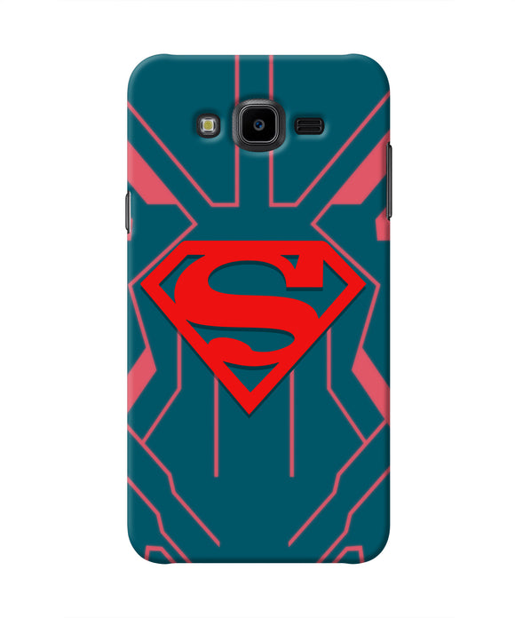 Superman Techno Samsung J7 Nxt Real 4D Back Cover