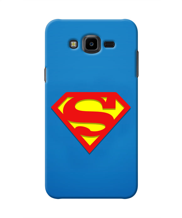 Superman Blue Samsung J7 Nxt Real 4D Back Cover