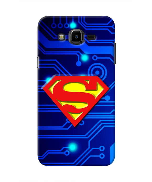 Superman Abstract Samsung J7 Nxt Real 4D Back Cover