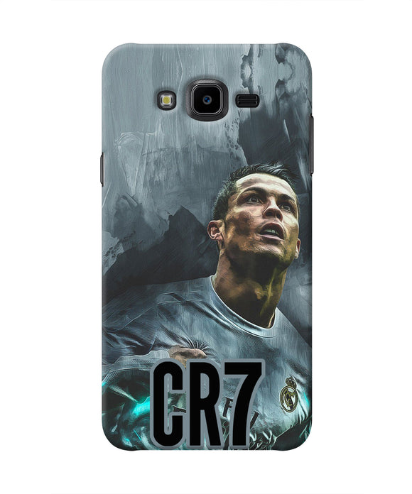 Christiano Ronaldo Grey Samsung J7 Nxt Real 4D Back Cover