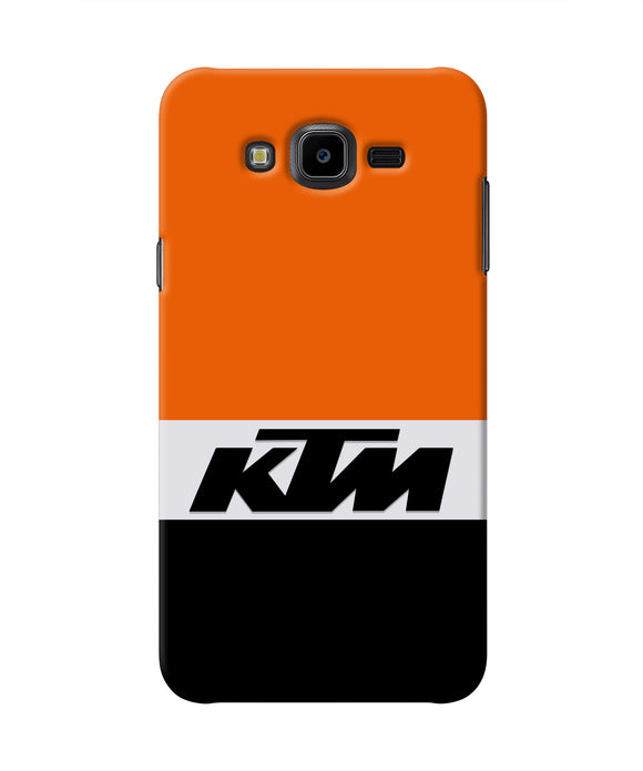 KTM Colorblock Samsung J7 Nxt Real 4D Back Cover