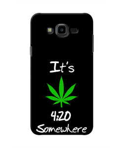 Weed Quote Samsung J7 Nxt Real 4D Back Cover