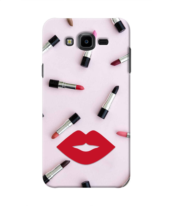 Lips Lipstick Shades Samsung J7 Nxt Real 4D Back Cover