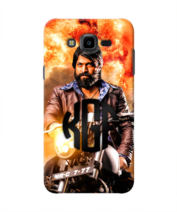 Rocky Bhai on Bike Samsung J7 Nxt Real 4D Back Cover