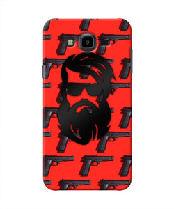 Rocky Bhai Beard Look Samsung J7 Nxt Real 4D Back Cover