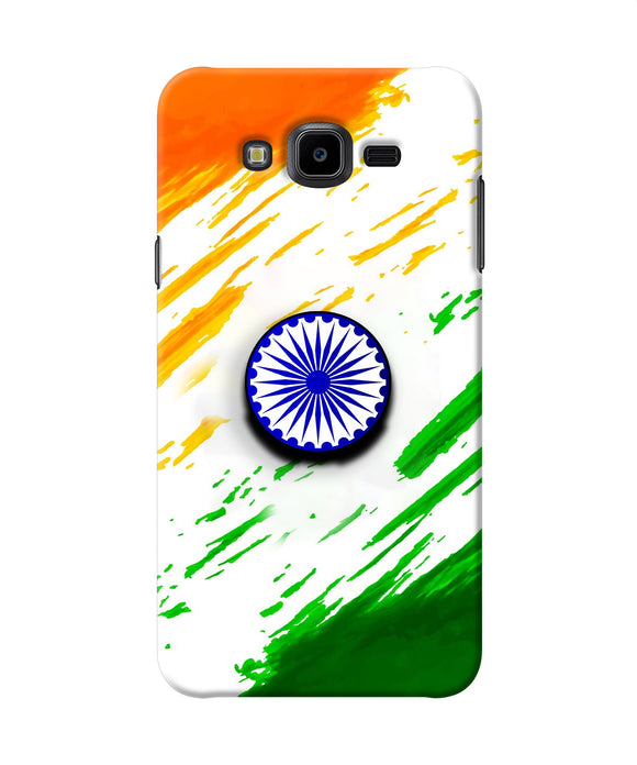 Indian Flag Ashoka Chakra Samsung J7 Nxt Pop Case
