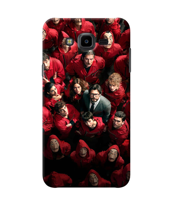 Money Heist Professor with Hostages Samsung J7 Nxt Back Cover