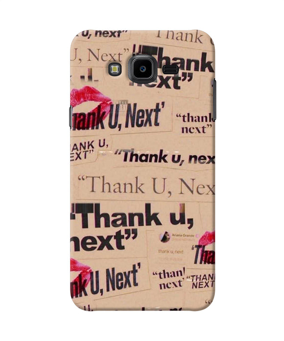 Thank You Next Samsung J7 Nxt Back Cover