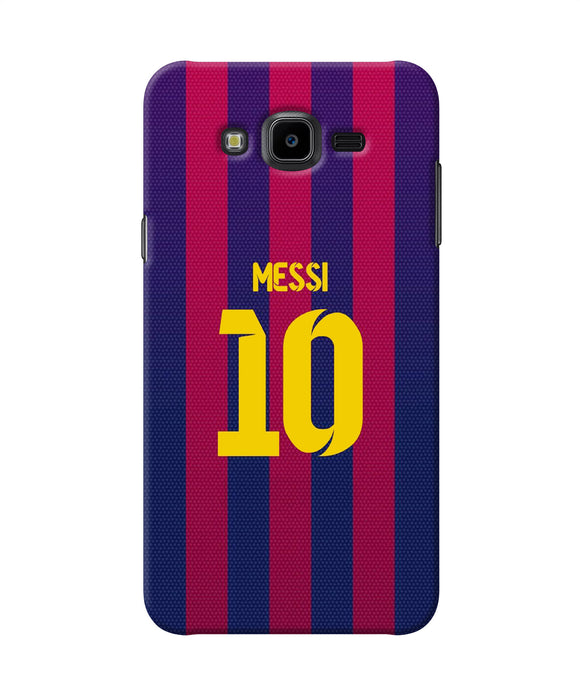 Messi 10 Tshirt Samsung J7 Nxt Back Cover