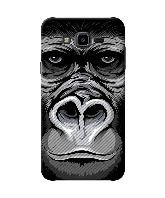 Black Chimpanzee Samsung J7 Nxt Back Cover