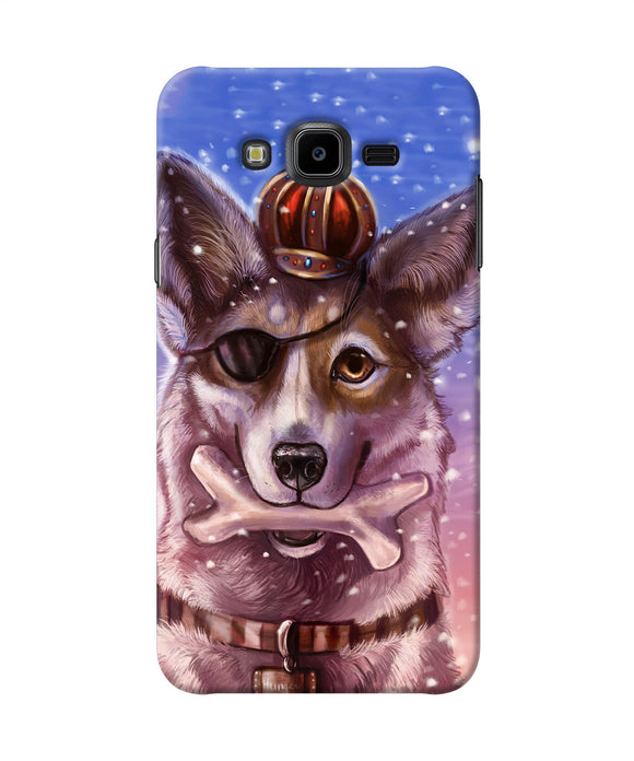Pirate Wolf Samsung J7 Nxt Back Cover