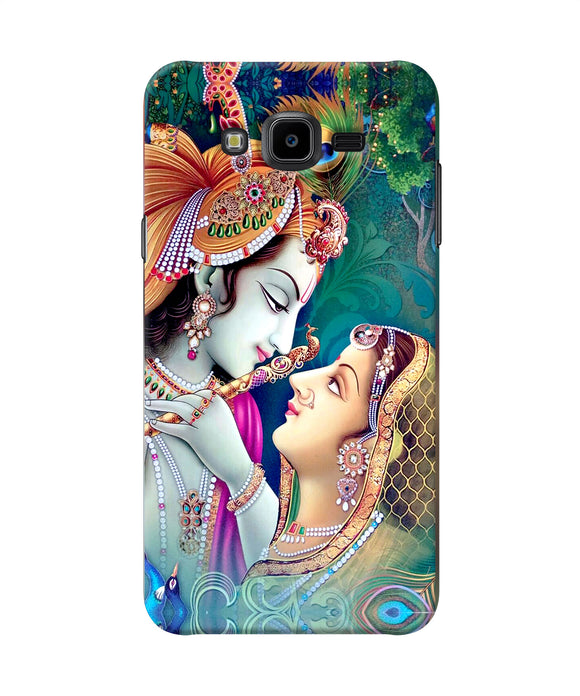 Lord Radha Krishna Paint Samsung J7 Nxt Back Cover