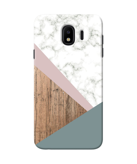 Marble Wood Abstract Samsung J4 Back Cover