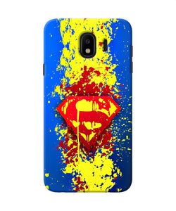 Superman Logo Samsung J4 Back Cover